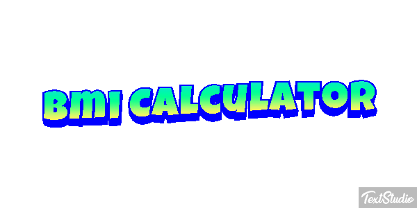 Bmi Çalculator Effetto testo