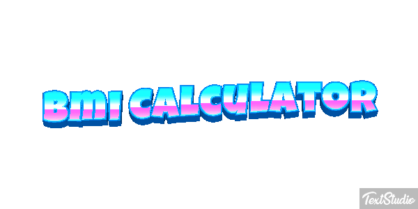 Bmi Çalculator Effetto testo