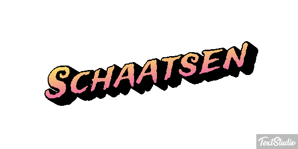 Schaatsen Tekst effect