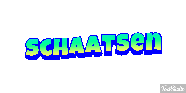 Schaatsen Tekst effect