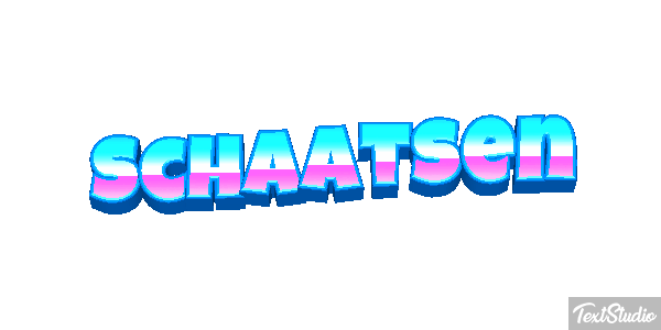 Schaatsen Tekst effect