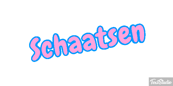 Schaatsen Tekst effect