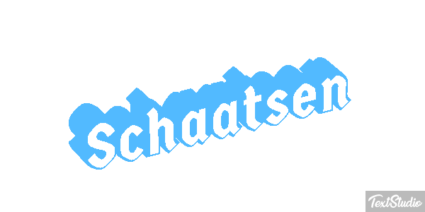 Schaatsen Tekst effect