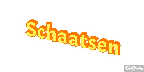 Schaatsen Tekst effect