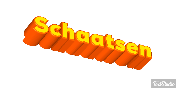 Schaatsen Tekst effect