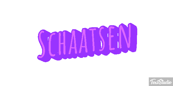 Schaatsen Tekst effect