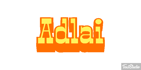 Adlai Effetto testo