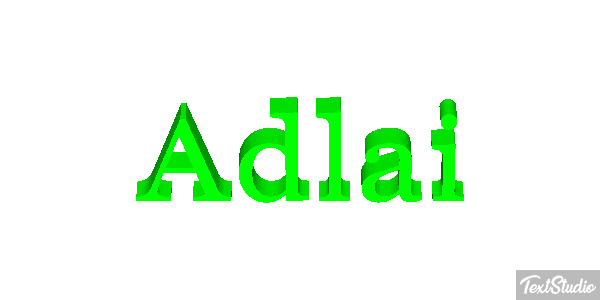 Adlai Effetto testo
