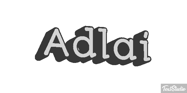 Adlai Effetto testo