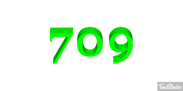 709 Effetto testo
