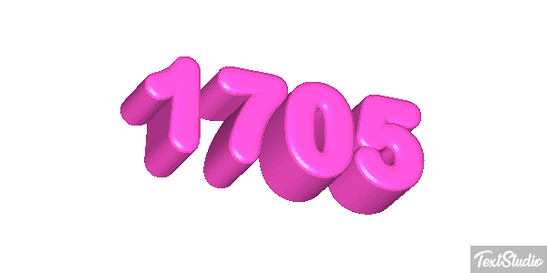 1705 Tekst effect