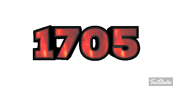 1705 Tekst effect