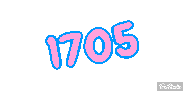 1705 Tekst effect