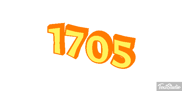 1705 Tekst effect