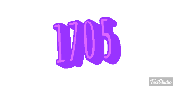 1705 Tekst effect
