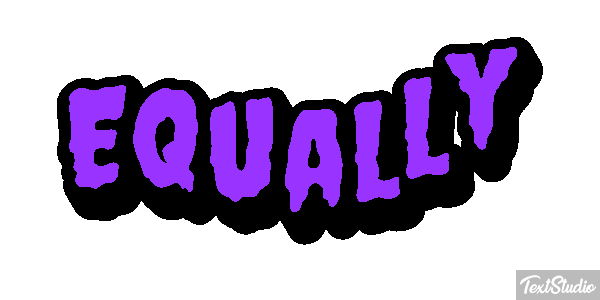 Equally Text effect