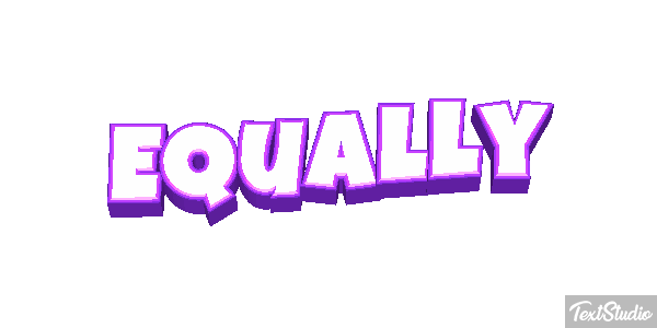 Equally Text effect