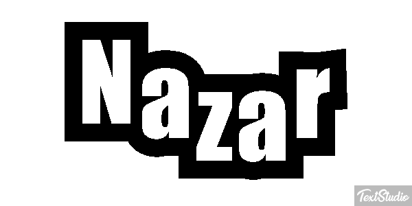 Nazar Effetto testo