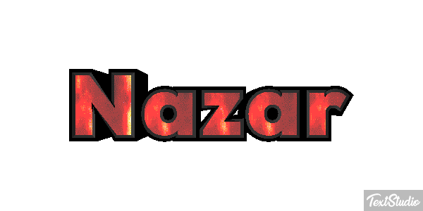 Nazar Effetto testo