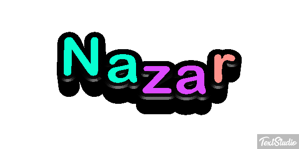 Nazar Effetto testo