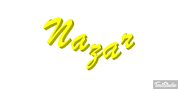 Nazar Effetto testo