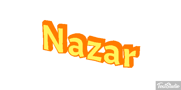 Nazar Effetto testo