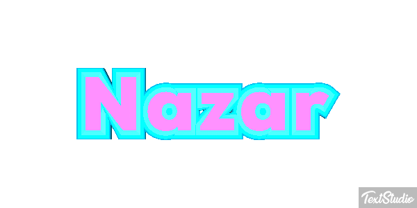 Nazar Effetto testo