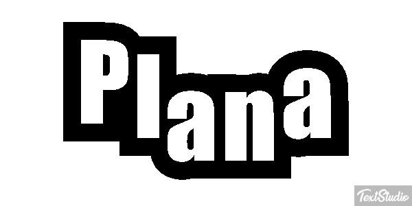 Plana Efeito do texto