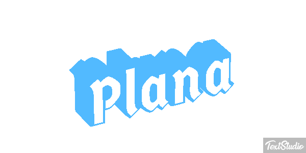 Plana Efeito do texto