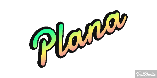 Plana Efeito do texto