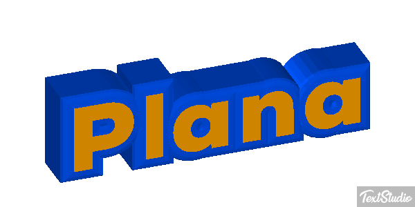 Plana Efeito do texto