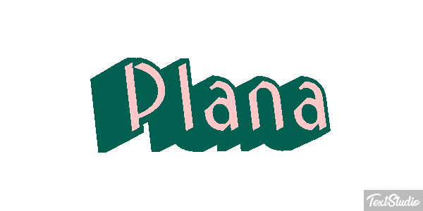 Plana Efeito do texto
