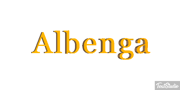 Albenga Efekt tekstowy