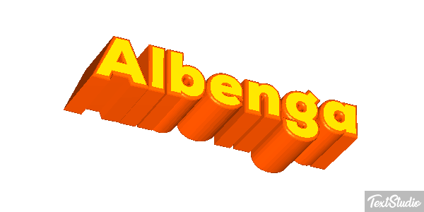 Albenga Efekt tekstowy