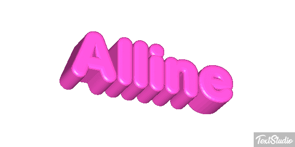 Alline Text effect