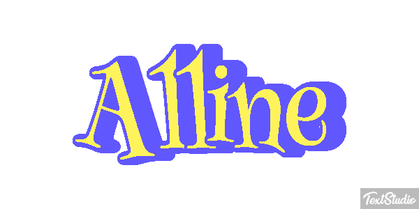 Alline Text effect