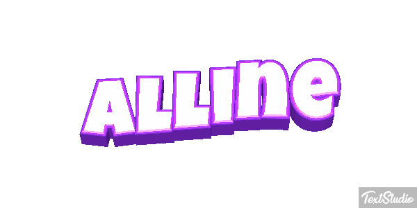 Alline Text effect