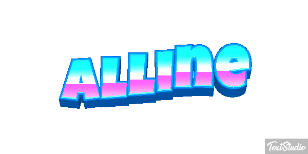 Alline Text effect