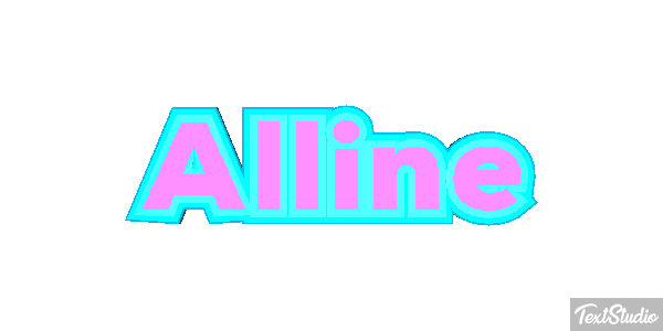Alline Text effect