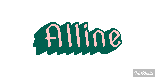 Alline Text effect
