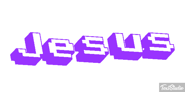 Jesus Текстовый эффект