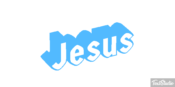 Jesus Текстовый эффект