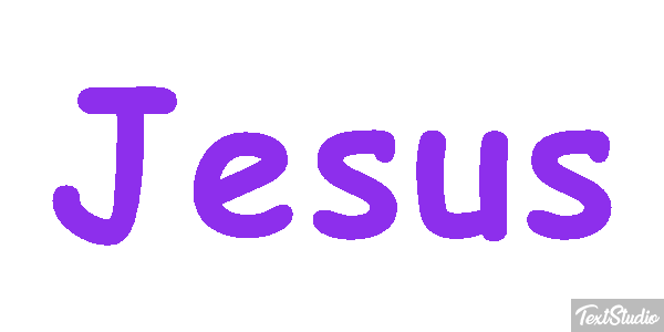 Jesus Текстовый эффект