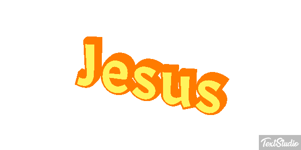 Jesus Текстовый эффект
