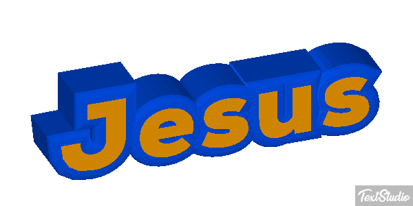 Jesus Текстовый эффект