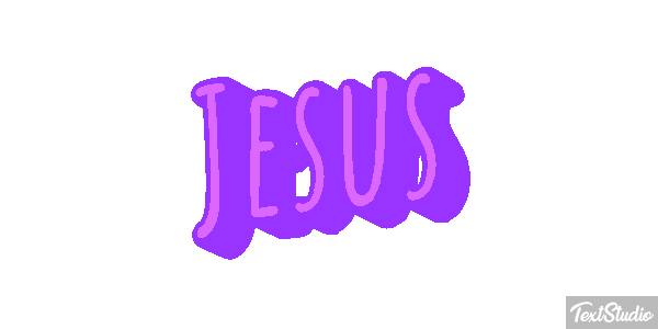 Jesus Текстовый эффект