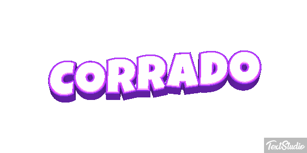 Corrado Effetto testo