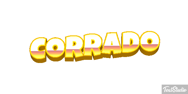 Corrado Effetto testo