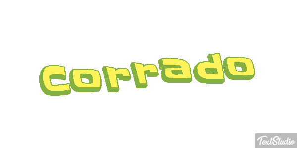 Corrado Effetto testo