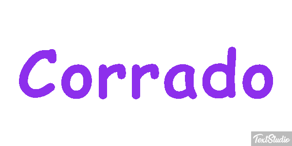 Corrado Effetto testo